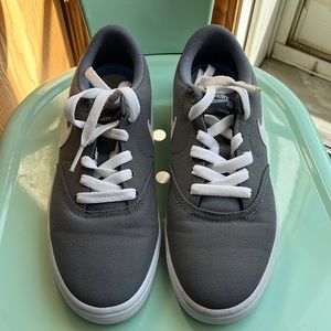 Nike Solar Solarsoft Canvas Cool Gray Sneakers